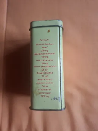 Caja metálica vintage ROTER