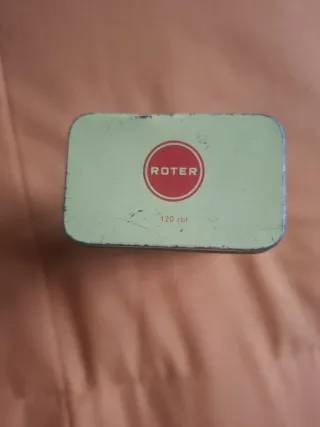 Caja metálica vintage ROTER