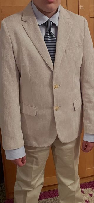 Chaqueta beige T. 11-12 Tizzas comunión