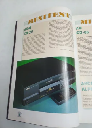 rivista "speciale CD" del 1991 lettori CD Software