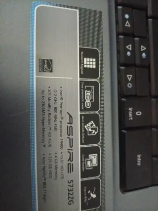 Portátil Acer Petium 5732ZG 15.6 pulgadas