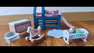 Set Muebles Habitación Infantil + Muñecos
