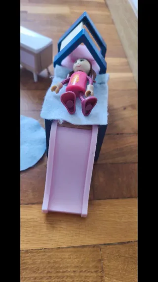 Set Muebles Habitación Infantil + Muñecos