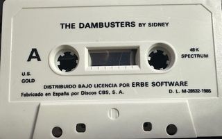The Dam Busters ZX Spectrum Cassette