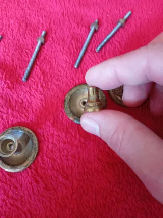 Tiradores latón vintage