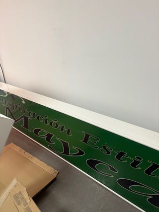 Cartel Luminoso Boutique 300cm largo X 0,60 cm