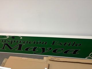 Cartel Luminoso Boutique 300cm largo X 0,60 cm