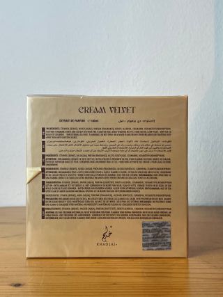 Khadlaj Cream Velvet Extrait De Parfum 100ml