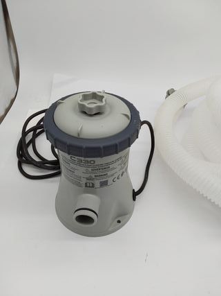 Intex 28602 - Depuradora cartucho tipo H Krystal Clear 1.250 litros/hora, Color Azul