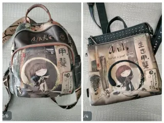 Mochila Anekke Diseño Pintura Poesía