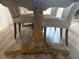 Mesa de comedor grande de madera rústica De TRIGGO