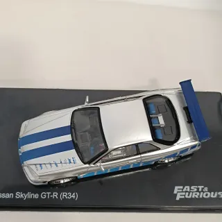 Maqueta Nissan Skyline GT-R (R34) Fast & Furious