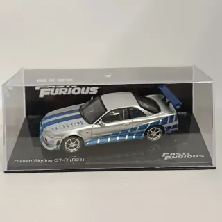 Maqueta Nissan Skyline GT-R (R34) Fast & Furious