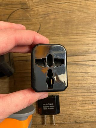 Lote Cargador Apple + Adaptadores Viaje