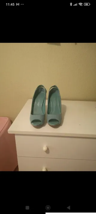 Vestido fiesta Tintoretto verde