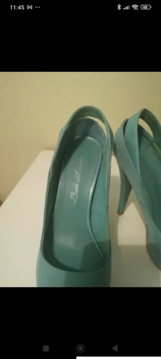 Vestido fiesta Tintoretto verde