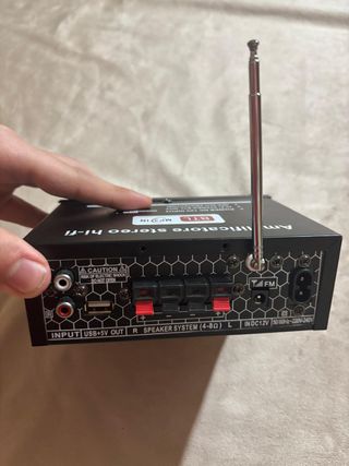 Amplificatore Stereo Hi-Fi Bluethcar M-20