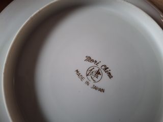 Juego de té japonés porcelana naranja