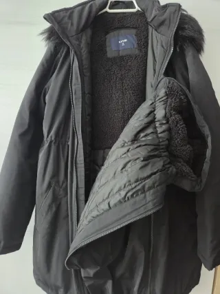 Abrigo de porteo Negro