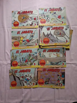 LOTE 83 COMICS EL JABATO ORIGINALES DEL N. 214-300