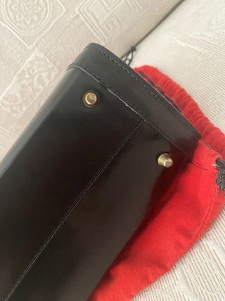 Bolso Piel Negro Bally NUEVO