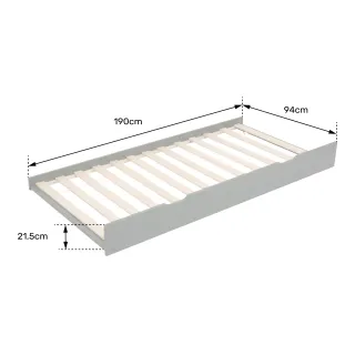 CAJON CAMA BLANCO MADERA