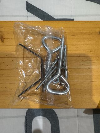 Jamonero de madera y metal