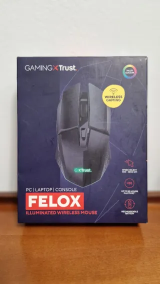 Ratón Gaming Trust FELOX Inalámbrico