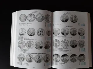 Libro Monedas y Billetes España Unión Europea 2024