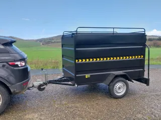 Remolque caja cerrada 200x130x130