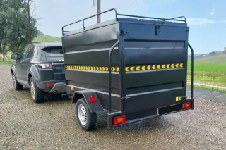 Remolque caja cerrada 200x130x130