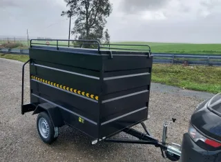 Remolque caja cerrada 200x130x130