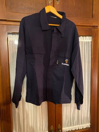 Chaqueta de trabajo azul