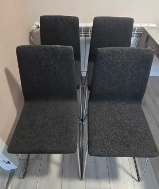 Mesa comedor Conforama + 4 sillas Ikea