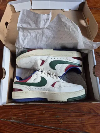 Nike Zapatillas Deportivas Blancas y Verdes