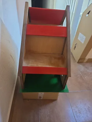 Casa de muñecas estilo alemán años 90