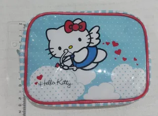 Neceser Hello Kitty azul y rosa