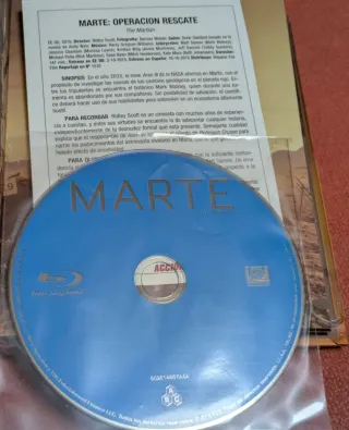 Marte Digibook UHD 4K Blu-ray