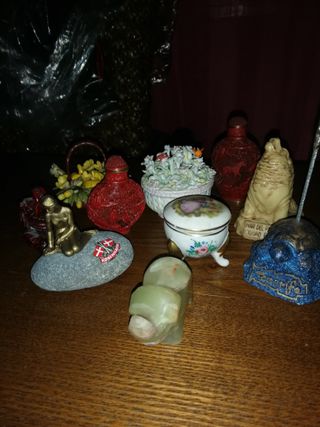 Figuras decorativas varios materiales