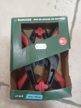 Set 2 Pinze Serraggio Parkside