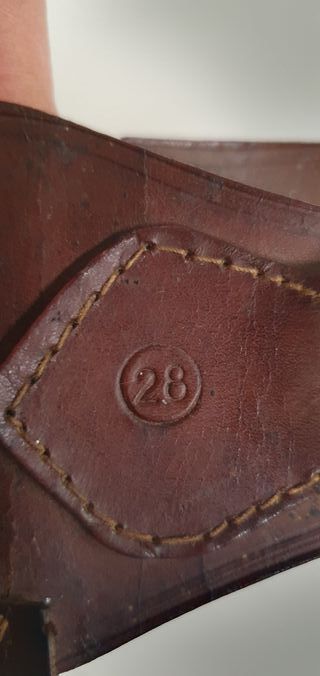 Cartuccera pelle cal. 28