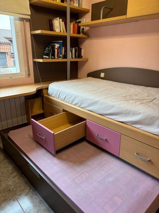 Habitación infantil niña completa