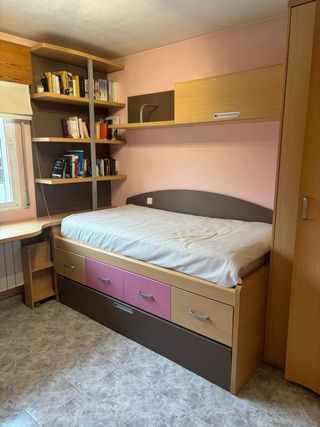 Habitación infantil niña completa