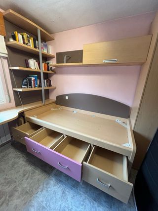 Habitación infantil niña completa