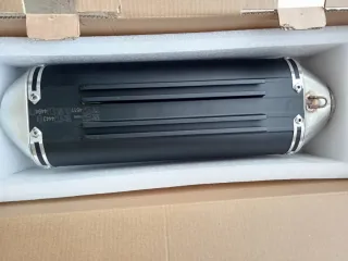 Petaca Escape Turbo Kit 4t nuevo con soporte.