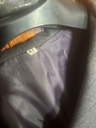 Giacca Blazer Grigia Gessata 80% Lana