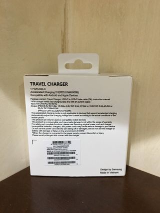 Caricabatterie Samsung 45W PD USB-C