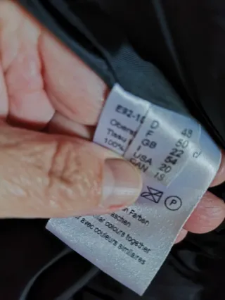 Chaleco acolchado azul y blanco Talla XXL