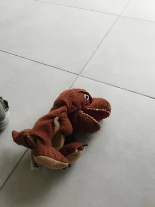 Marionetas de dinosaurios