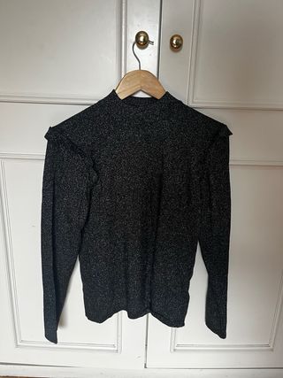 Top brillante Massimo Dutti Talla M